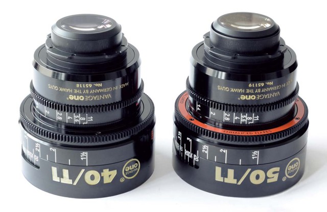 Hawk Vantage T1 Cinema Lenses